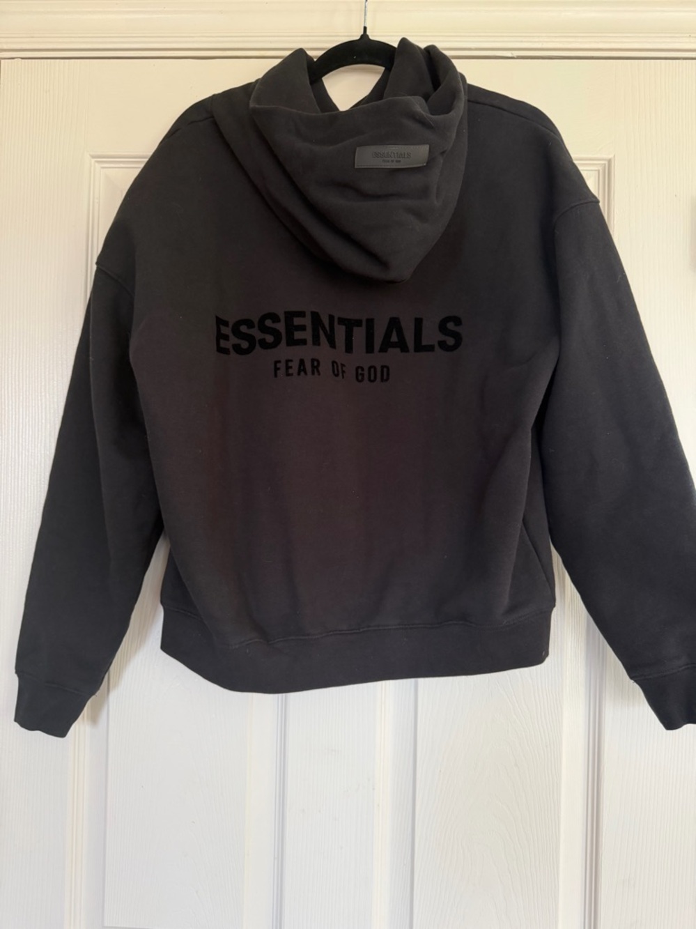 Authentic Essentials Fear of God hoodie — heavyweight fleece, boxy fit